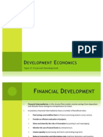 Financial Development