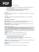 What Are The Features of OOABAP.: Global Class