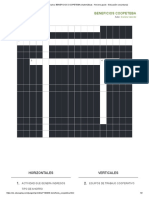 Imprimir Crucigrama - BENEFICIOS COOPETEBA (Matemáticas - Noveno Grado - Educación Secundaria)