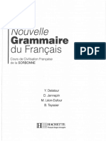 Nouvelle Grammaire Du Francais Hachette