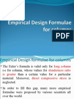 (Lec-4) Empirical Design Formula