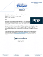 Congressman Aderholt's Letter To FAA