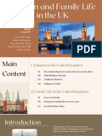 Religion and Family Life in The UK