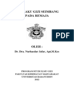 b35 Perilaku Gizi Seimbang Pada Remaja