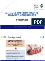 Extreme Preterm Delivery Management PDF Dr. Lily Rundjan, SpA (K)