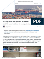 Supply Chain Disruptions, Explained - Facebook Bulletin