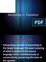 Interpreting vs Translation: The Key Differences