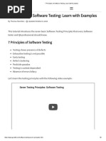 27 Principles of Software Testing - Learn With Examples