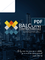 Brochure Balconi Constructores 2020