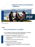 Enterprise Architecture Views and Viewpoints in ArchiMate - Reference - PDF
