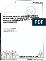 Maintenance Manual: A: Marine Wood