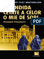 Khaled Hosseini-Splendida Cetate A Celor o Mie de Sori