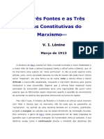 As Três Fontes e As Três Partes Constitutivas Do Marxismo - V. I - Lênin