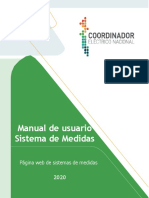 Manual de Usuario Sistema de Medidas