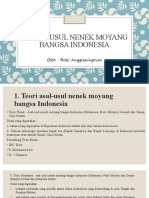 B. Asal Usul Nenek Moyang Bangsa Indonesia: Oleh: Riski Anggianingrum