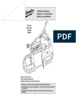 Operator'S Manual Manuel de L'Utilisateur Manual Del Operador