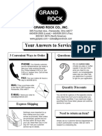 Grand Rock - Catalogo de Escapes y Accesorios