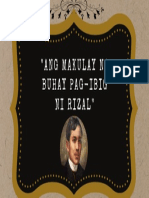 Ang Makulay Na Buhay Pag Ibig Ni Rizal