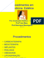 Procedimentos em Medicina Estética