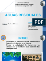 Presentación Del Tema Aguas Residuales