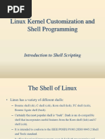 Introduction To Shell Scripting