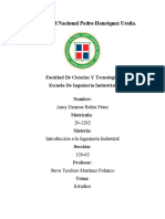 Estudio de tiempos y movimientos en la Ingeniería Industrial