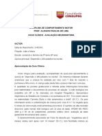 Dificuldades na escrita e dispersão em criança de 11 anos