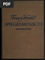 Franz Werfel - Spiegelmensch. Magische Trilogie  PDF