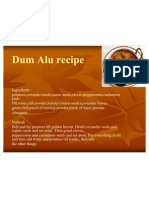 Dum Alu Recipe