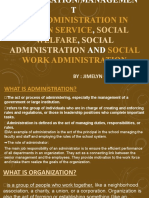 Human Services Administration