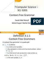 Theory of Computer Science - SCJ 3203: Sazali Abd Manaf Mohd Soperi Mohd Zahid