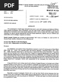 Triplett Affidavit