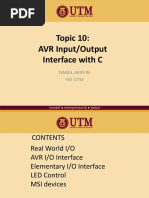 Topic 10 - AVR IO in C (ISMAIL - FKEUTM 2018)