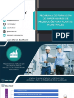 Formación de supervisores de producción industrial: Planificación de materiales MRP