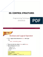 03 - Control Structures