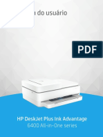 Guia Do Usuário: HP Deskjet Plus Ink Advantage 6400 All-In-One Series