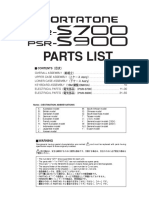 Parts List: Warning