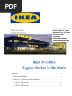 Financial Risks Faced by IKEA in China