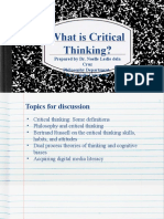 What Is Critical Thinking