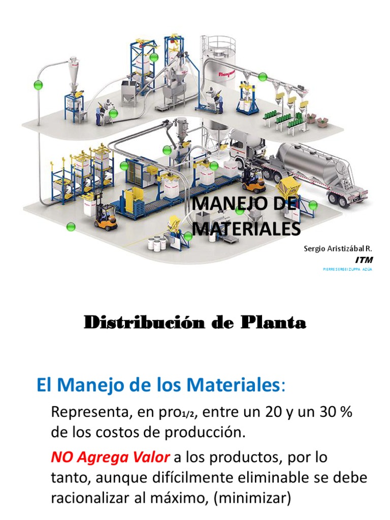 Manejo Eficiente de Materiales | PDF | Máquina elevadora | Almacén