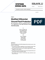 Modified Differential Ground Fault Protection