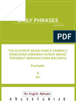 Daily Phrases