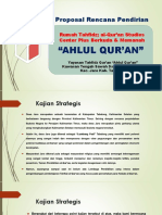Proposal Rumah Tahfidz Ahlul Qur'an