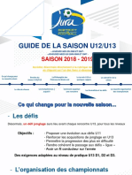 Guide de La Saison U12/U13