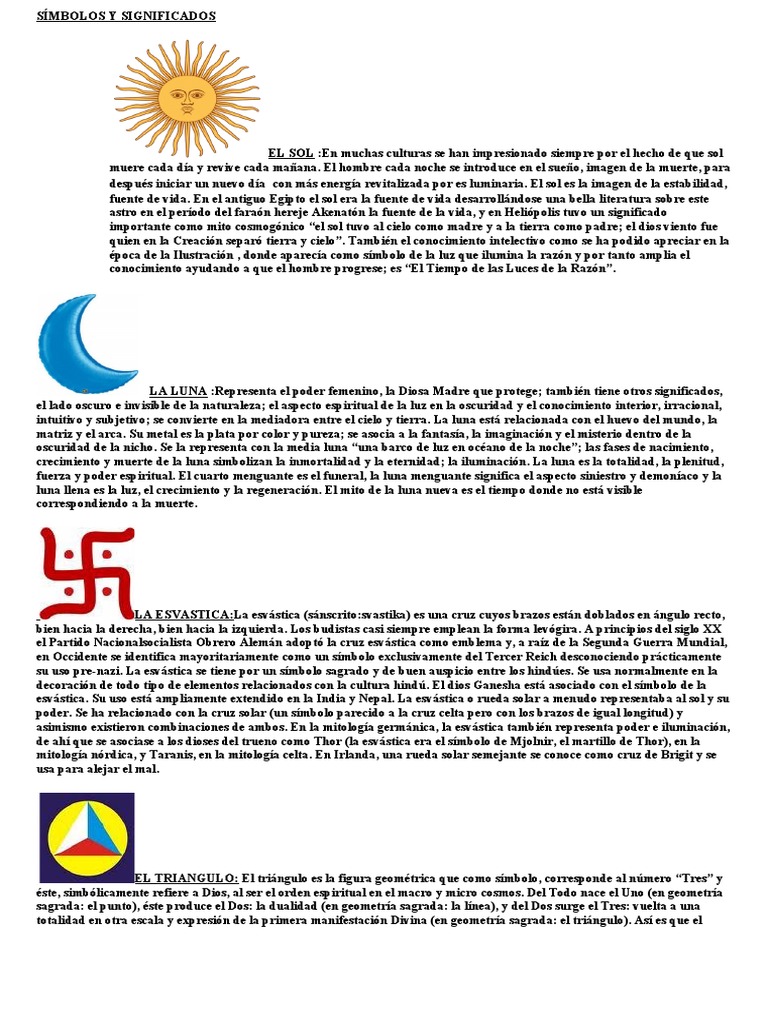 Símbolos y Significados | PDF | Filosofía | Historia