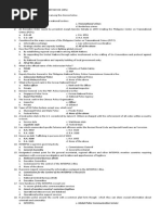 Subject: Law Enforcement Administration (20%) Direction: Choose The Correct Answer Among The Choices Below