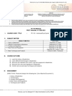 PE 103 - Individual/Dual Sports: Mission Vision