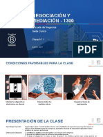 1300 - Clase 1 - Negociación y Mediación 2021