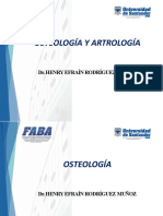 Osteologia y Artrologia