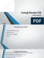 Install Router OS di winbox